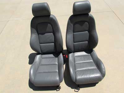 Audi TT MK1 8N Sports Front Seats w/ Napa Fine Leather and Suede Accents (Pair)